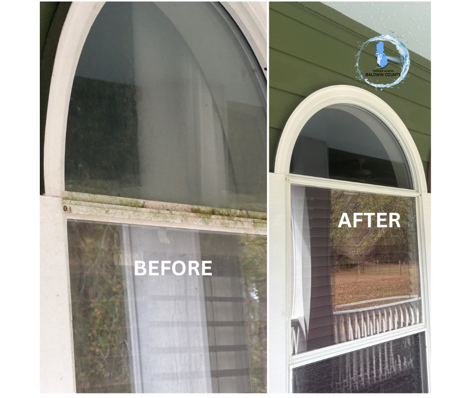 Baldwin County’s Top House Washing Company Completes House Wash & Concrete Cleaning in Robertsdale, AL