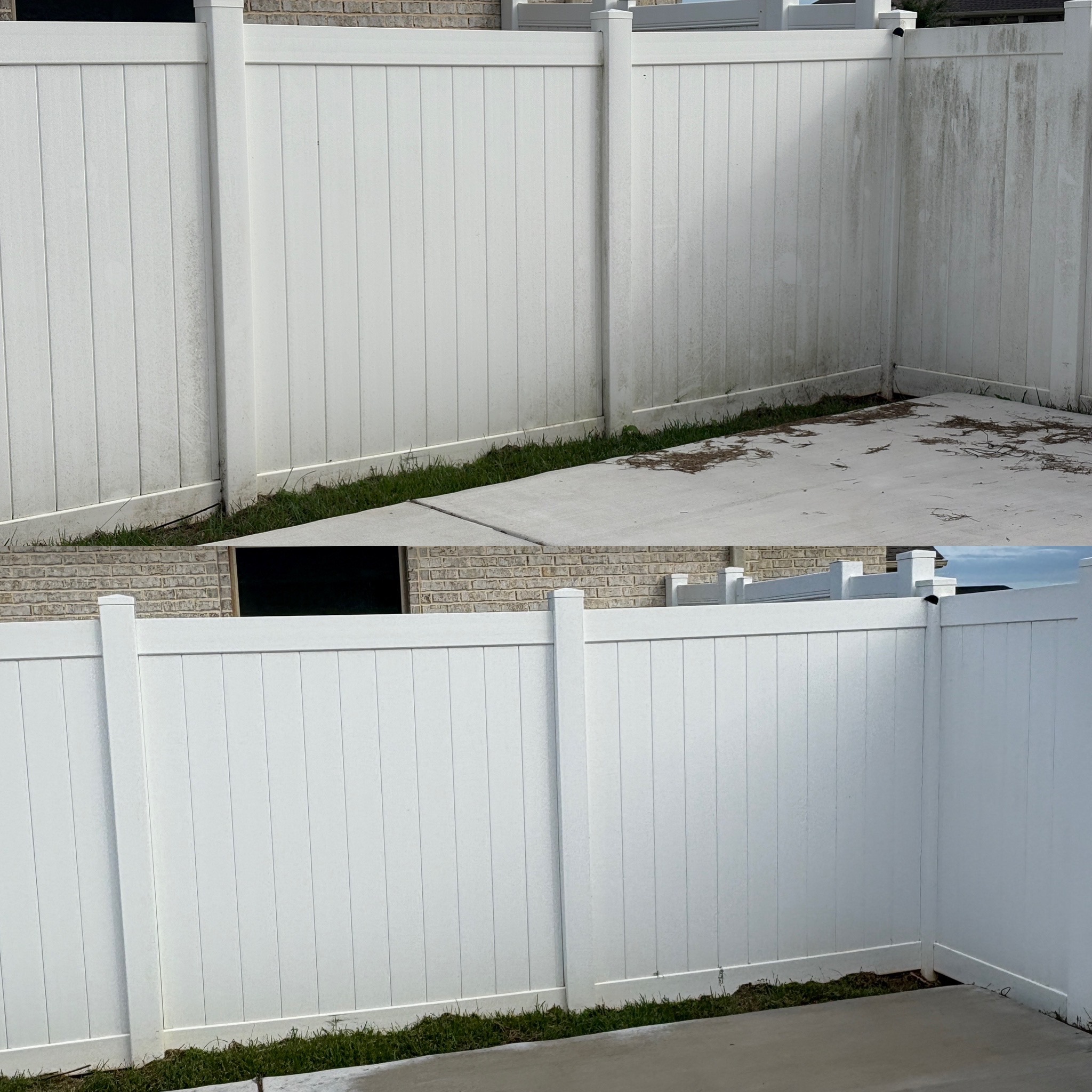 Professional Fence Washing in Daphne, Baldwin County 1