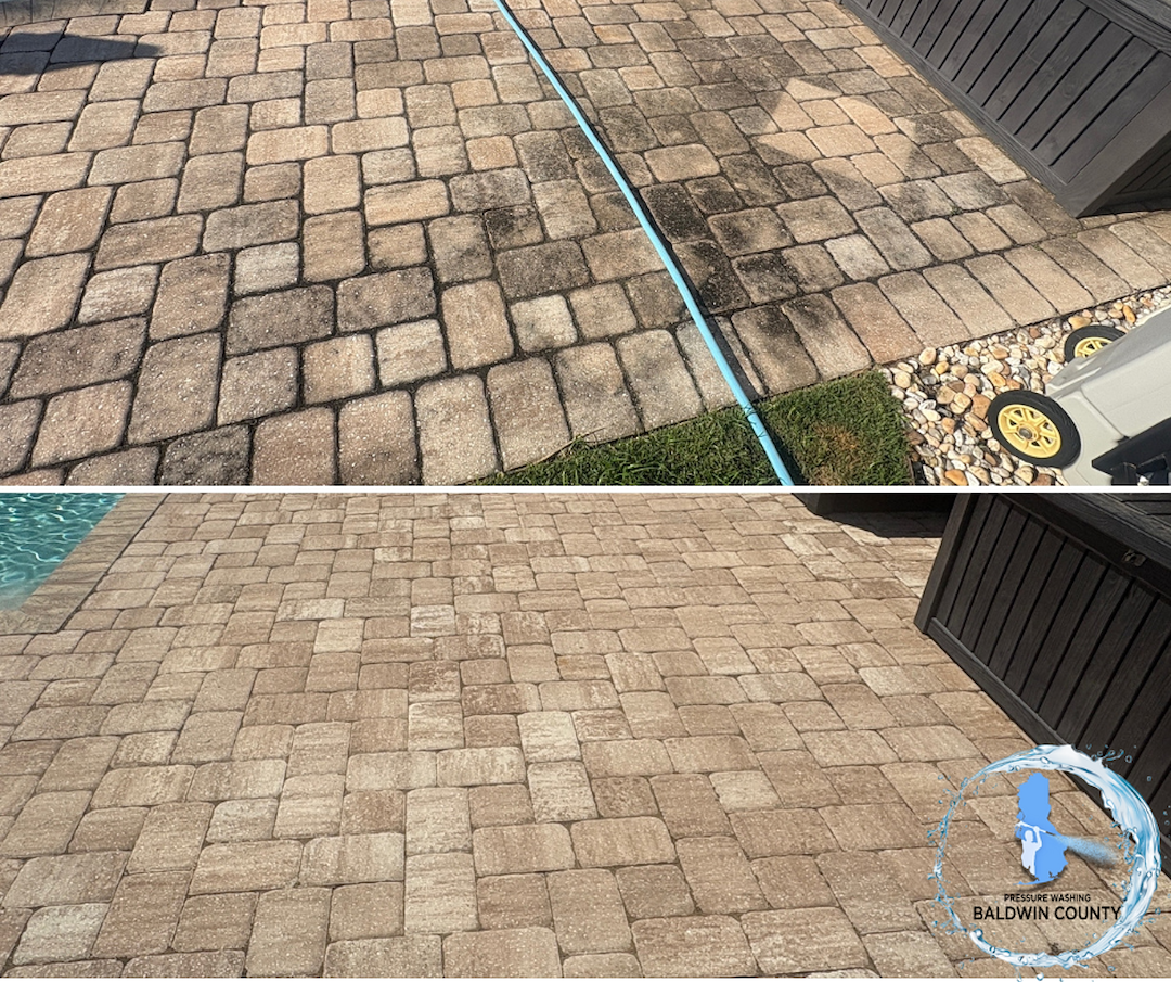 Professional Patio and Concrete Cleaning in Bellaton Estates, Daphne, AL
