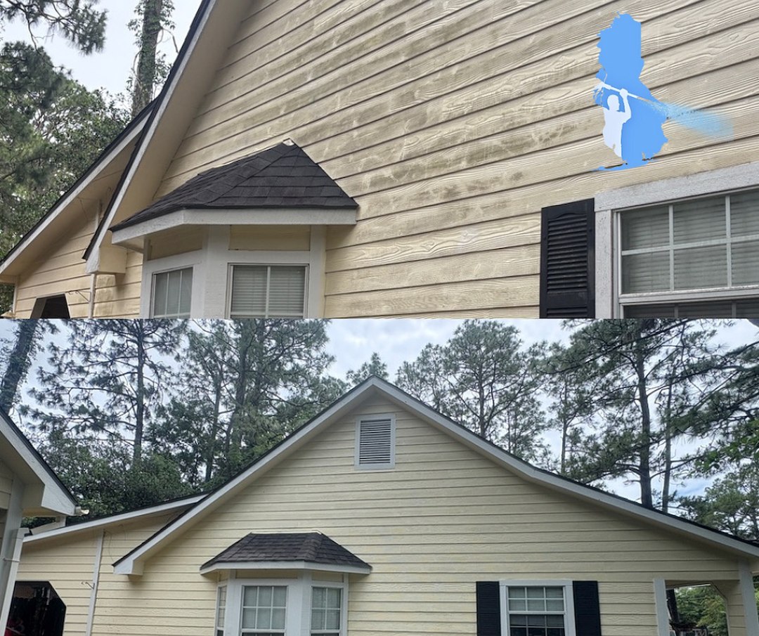 Sparkling Results in Spanish Fort: House Washing, Concrete Cleaning, and Fence Cleaning by Baldwin County’s Top House Washing Company